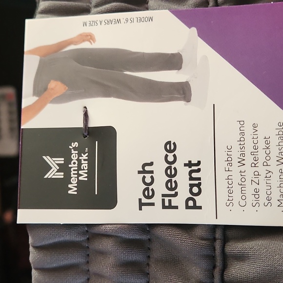 Elastic Waist Joggers | Reflective Detail | Modern Active Comfort - Picture 4 of 10